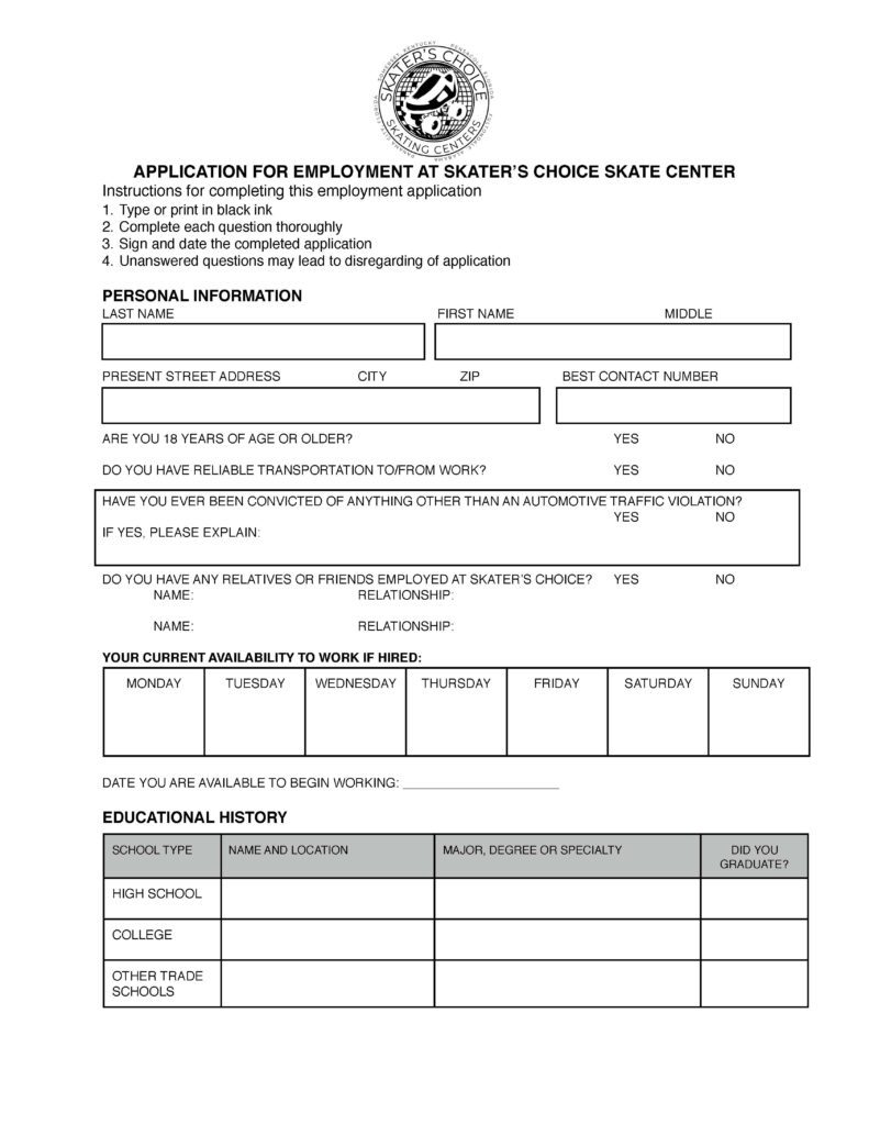 Careers application screenshot